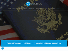 Tablet Screenshot of giblilaw.com